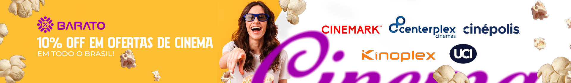 10% OFF em Cinemas - Web