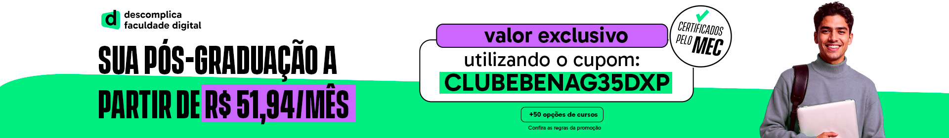 Banner Descomplica Mídia Kit