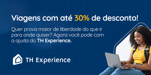 Viagens com até 30% de desconto 