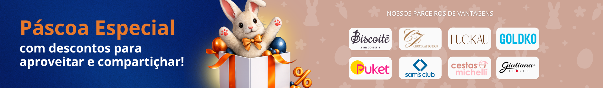 Banner páscoa rede d'or