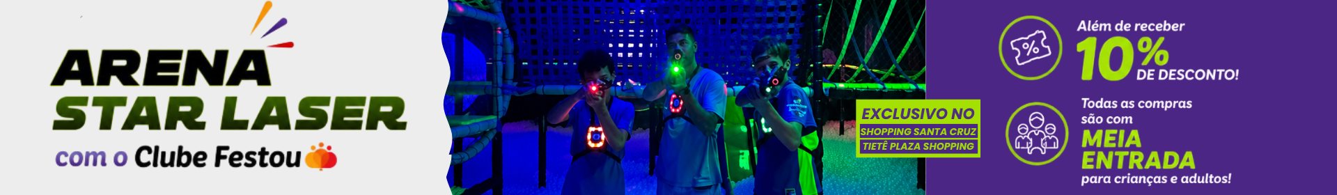 Arena Star Laser - Agosto