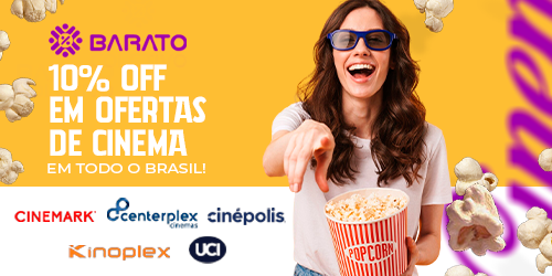 10% OFF em Cinemas - Mobile